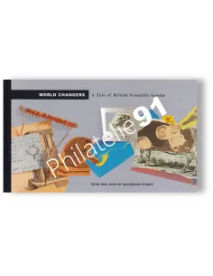 Grande-Bretagne, Carnet de prestige n° 2122a, timbres Europe