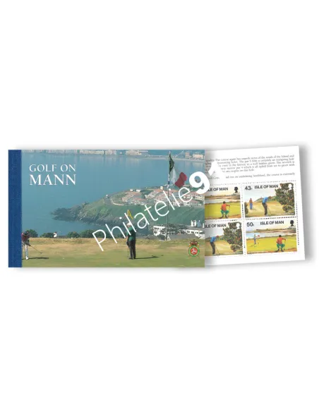 Ile de Man, Carnet de prestige n° 768, collection timbres Europe