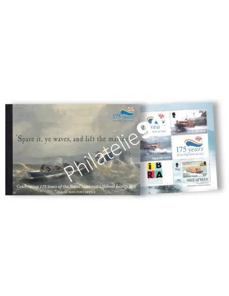 Ile de Man, Carnet de prestige n° 844, collection timbres Europe