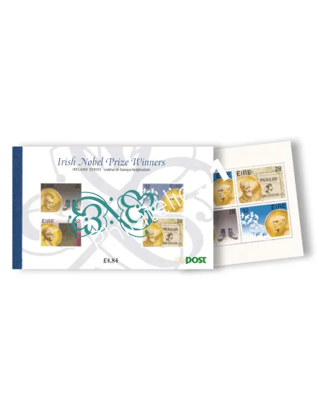 IRLANDE, Carnet de prestige n° 877, collection timbres Europe