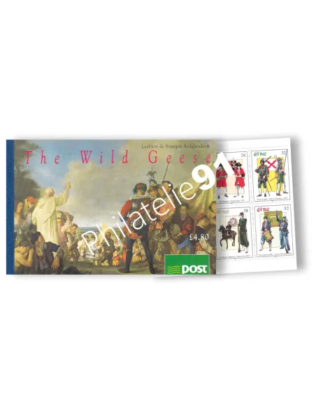 IRLANDE, Carnet de prestige n° 901a, collection timbres Europe