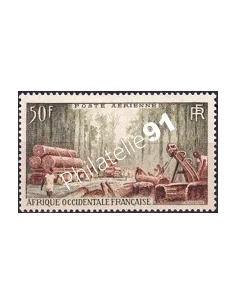 A.O.F. PA n° 18 charnière, collection timbres colonies françaises