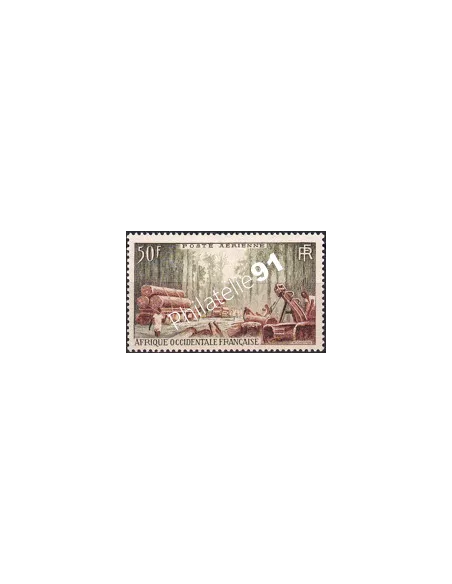 A.O.F. PA n° 18 charnière, collection timbres colonies françaises