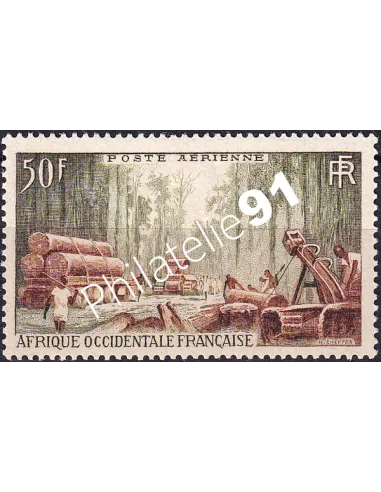 A.O.F. PA n° 18 charnière, collection timbres colonies françaises