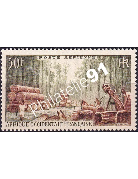 A.O.F. PA n° 18 charnière, collection timbres colonies françaises
