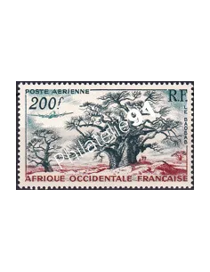 A.O.F. PA n° 20 charnière, collection timbres colonies françaises