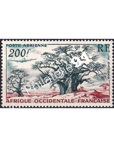 A.O.F. PA n° 20 charnière, collection timbres colonies françaises