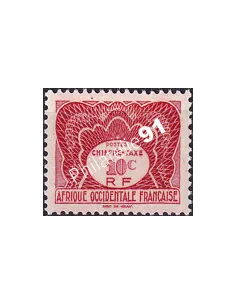 A.O.F. Timbre-Taxe n° 1, collection timbres colonies françaises