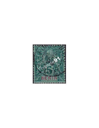 BÉNIN, n° 36 oblitéré, timbres des colonies françaises
