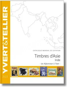 Catalogue Asie-Inde 2023 de Afghanistan à Tibet, catalogue de cotation