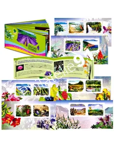 ADH. n° 303 à 314 - BC 303 - Carnet "Flore du Sud"