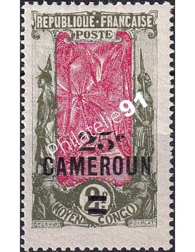 Cameroun, n° 102 charnière, Timbres colonies francaises