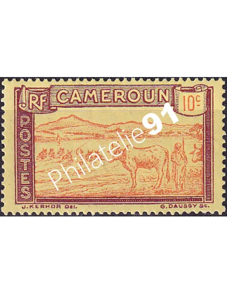 Cameroun, n° 110, Timbres colonies francaises