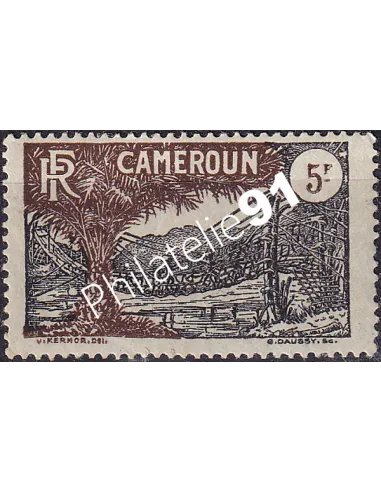 Cameroun, n° 130 charnière, Timbres colonies francaises