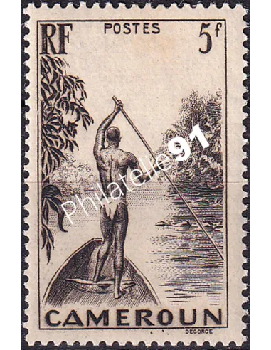 Cameroun, n° 189, Timbres colonies francaises