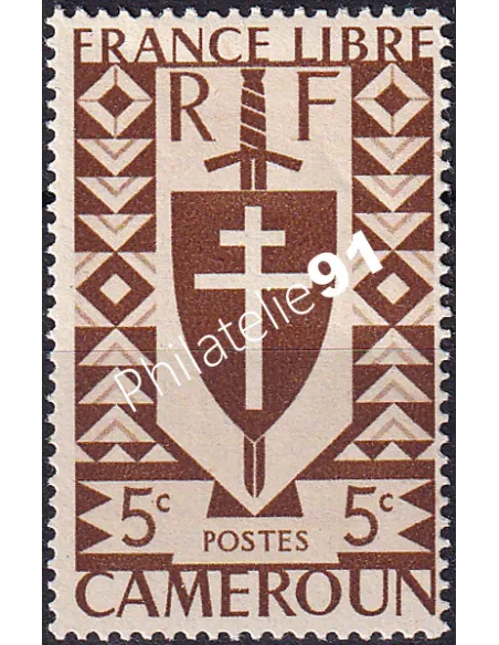 Cameroun, n° 249, Timbres colonies francaises