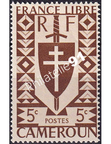 Cameroun, n° 249 charnière, Timbres colonies francaises
