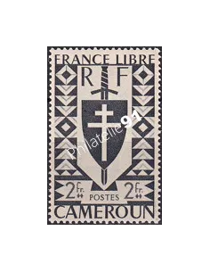 Cameroun, n° 257, Timbres colonies francaises