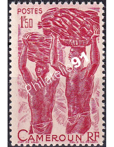 Cameroun, n° 284, Timbres colonies francaises