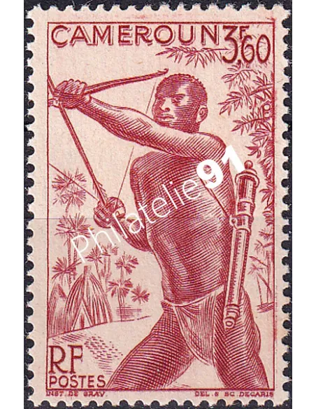 Cameroun, n° 287, Timbres colonies francaises