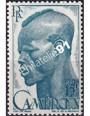 Cameroun, n° 292, Timbres colonies francaises