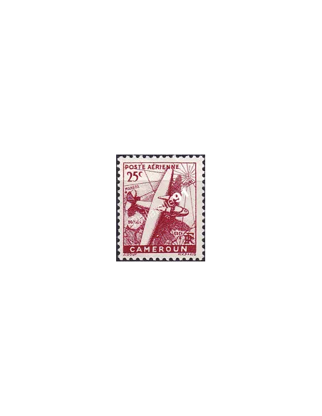 Cameroun, PA n° 1, Timbres colonies francaises
