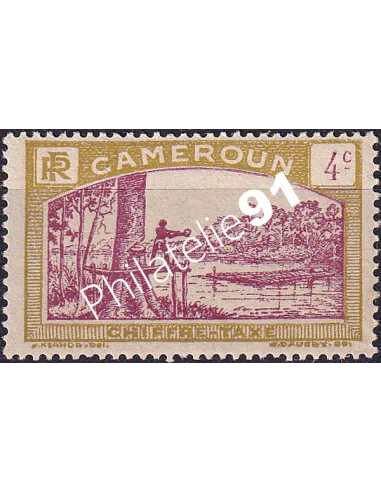 Cameroun, Timbre-taxe n° 2 charnière, Timbres colonies francaises