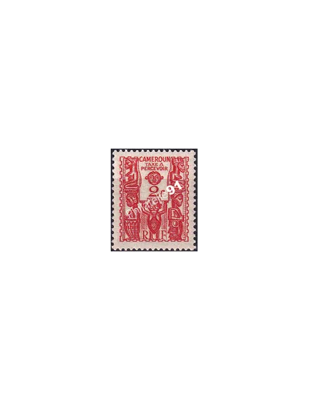 Cameroun, Timbre-taxe n° 22 charnière, Timbres colonies francaises
