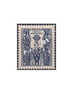 Cameroun, Timbre-taxe n° 23, Timbres colonies francaises