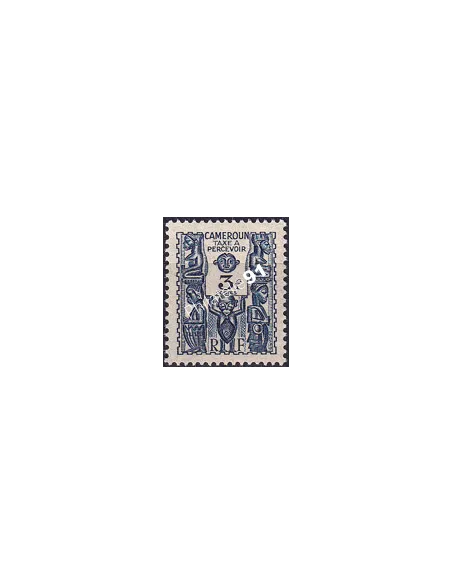 Cameroun, Timbre-taxe n° 23, Timbres colonies francaises