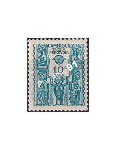 Cameroun, Timbre-taxe n° 24 charnière, Timbres colonies francaises