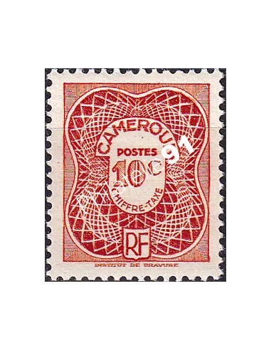 Cameroun, Timbre-taxe n° 25, Timbres colonies francaises