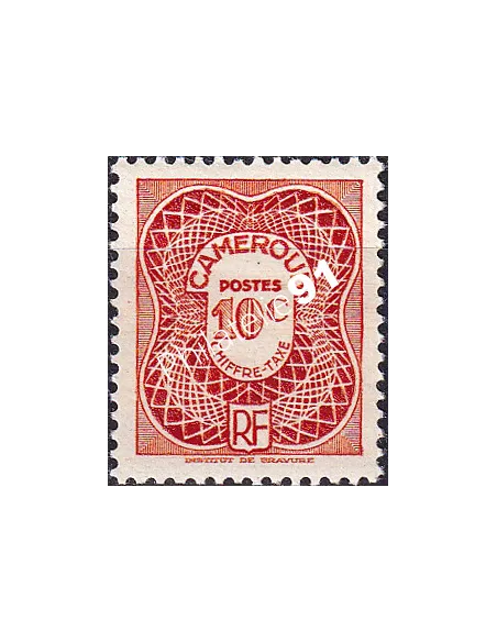 Cameroun, Timbre-taxe n° 25, Timbres colonies francaises