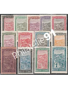 Timbres de Madagascar n° 131 à 143 -  timbres colonies Françaises