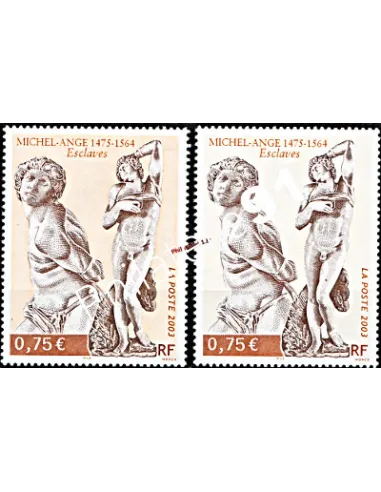 Timbre de France  n° 3558  -  Variété de couleur.