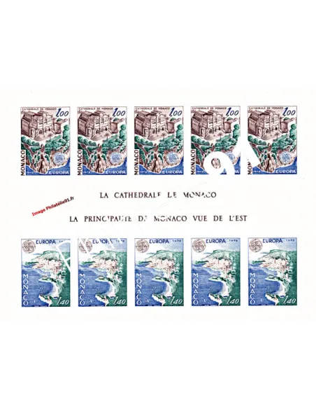 MONACO - BF n° 14** - EUROPA 1978 - Monuments