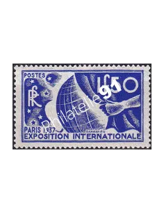 Timbre n° 327 charnière, collection timbres France