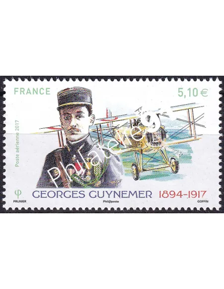 Timbre PA n° 81b, sans phosphore, collection timbres France