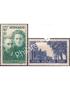 Monaco, n° 167 à 168, Collection timbres Monaco