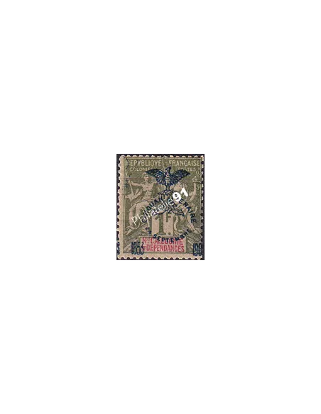 Nouvelle Calédonie, n° 80 charnière, Timbres des Colonies