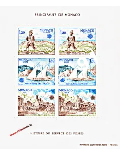 MONACO - BF n° 17** - EUROPA 1979 - Histoire postale