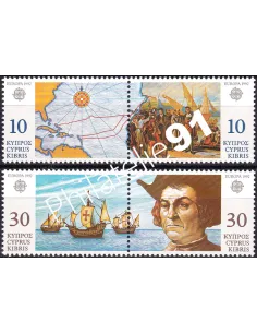 Chypre, n° 790 à 793, collection timbres Europe