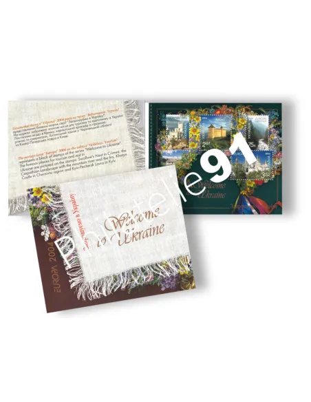 Ukraine, Carnet n° 41a, collection timbres Europe