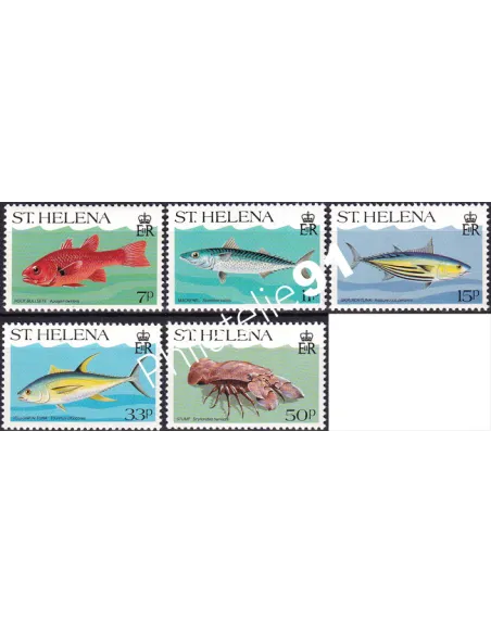 Sainte-Hélène, n° 420 à 424, Collection timbres Thématiques