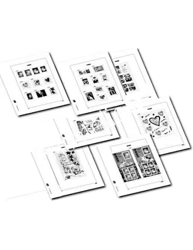 Jeu DAVO France 1er semestre 2023, matériel philatéliqe