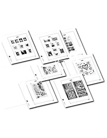 Jeu DAVO France 1er semestre 2023, matériel philatéliqe