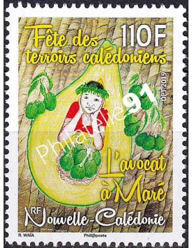 Nouvelle-Calédonie, n° 1375, collection timbres Dom Tom