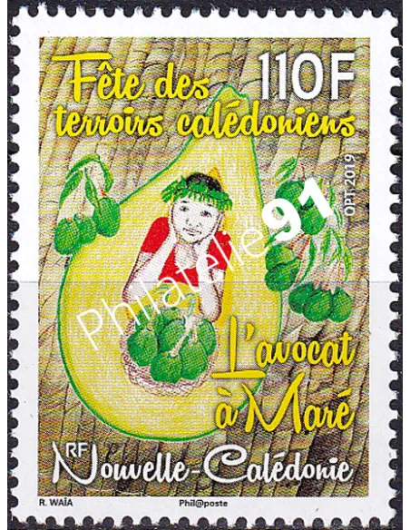 Nouvelle-Calédonie, n° 1375, collection timbres Dom Tom