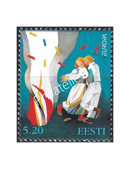 Estonie, n° 315, collection timbres Europe