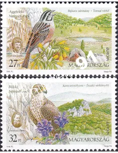 Timbres de Hongrie n° 3677 à 3678, collection timbres Europe